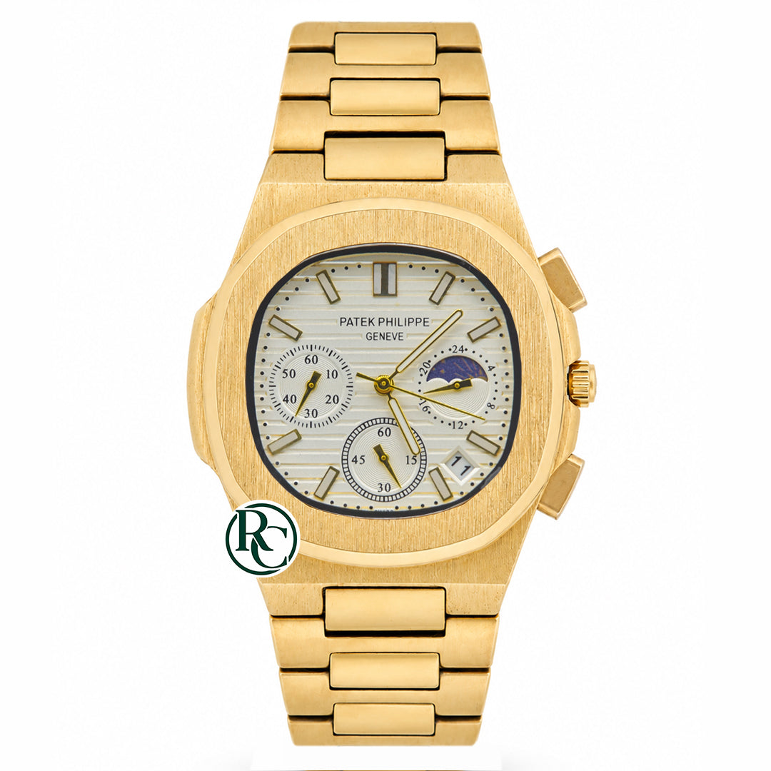 PTK Chronograph Yellow Gold Stainless Steel - Chain