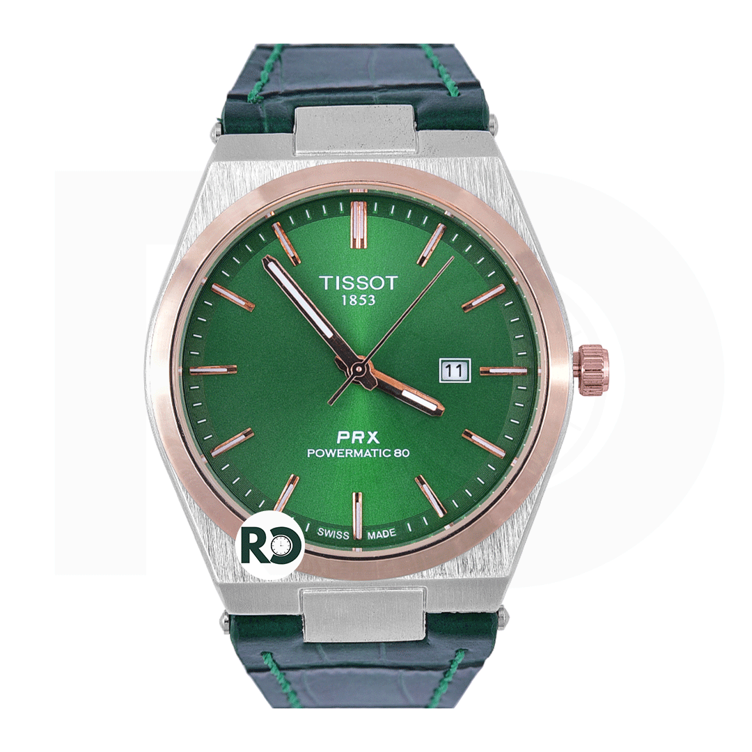 TST Quartz Silver- Leather Strap