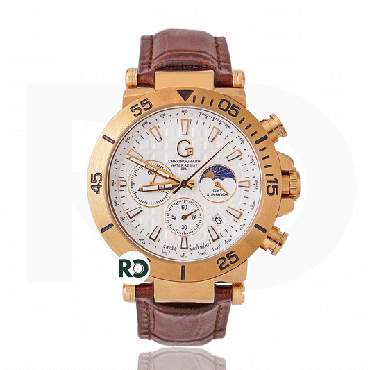 GC Chronograph Yellow Gold - Leather Strap