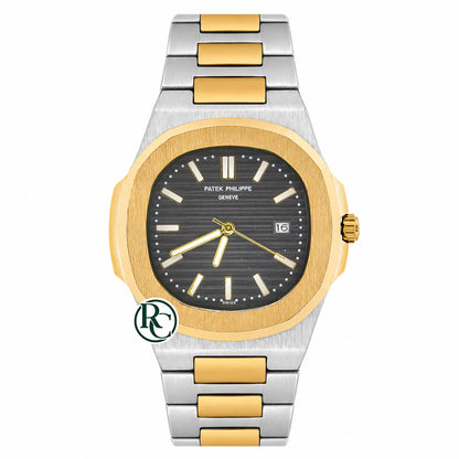 PTK Quartz Dual Tone Yellow Gold- Chain