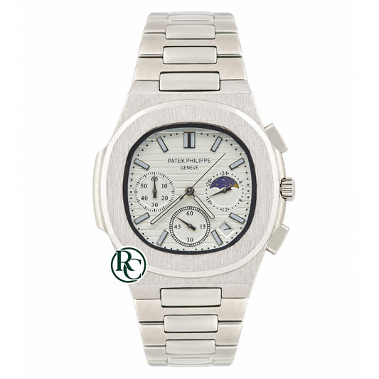 PTK Chronograph Silver Stainless Steel - Chain