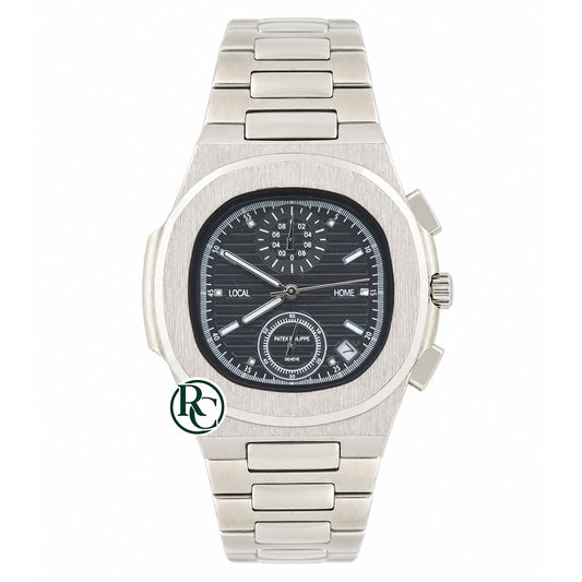 PTK Chronograph Silver Stainless Steel - Chain