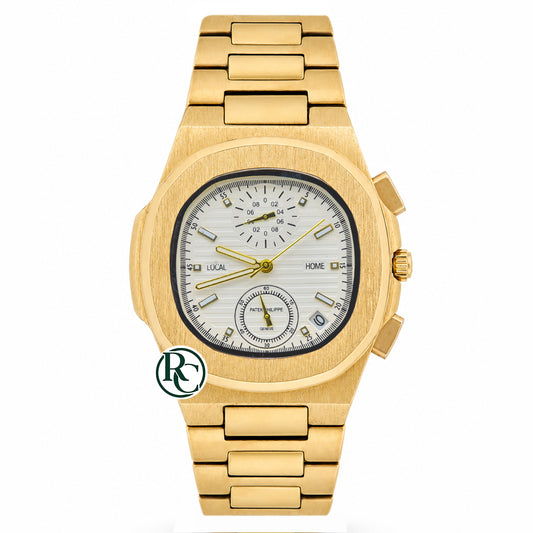 PTK Chronograph Yellow Gold Stainless Steel - Chain