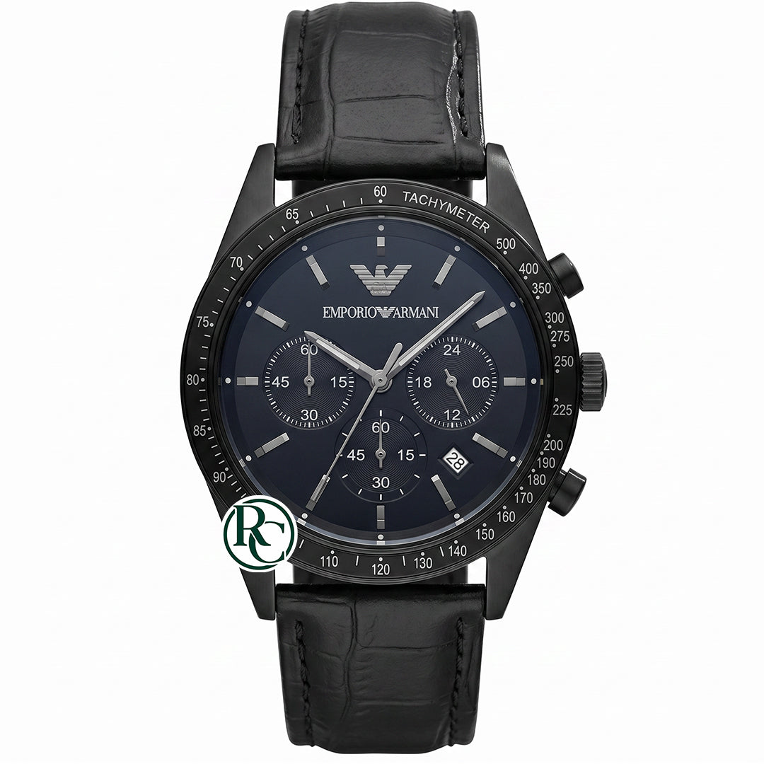 ARM Chronograph All Black - Leather Strap