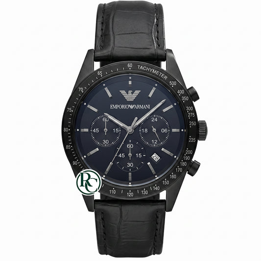 ARM Chronograph All Black - Leather Strap