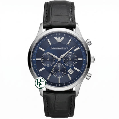 ARM Chronograph Silver - Leather Strap