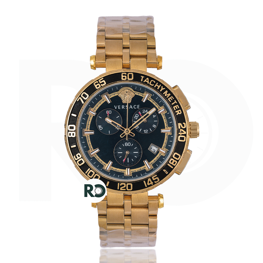 VRS Chronograph Yellow Gold Stainless Steel - Chain