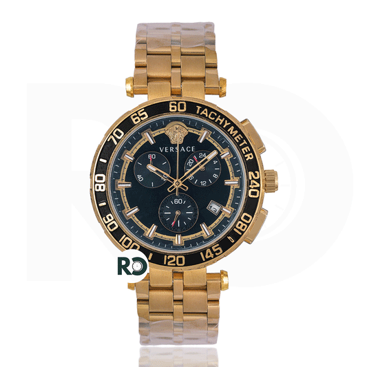 VRS Chronograph Yellow Gold Stainless Steel - Chain