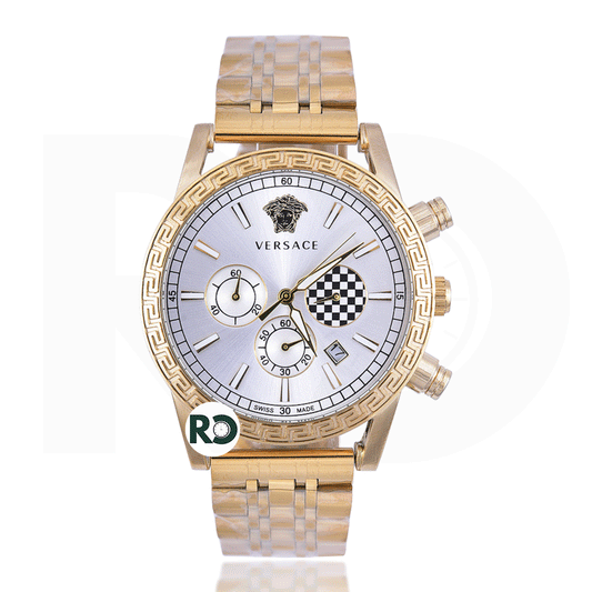 VRS Chronograph Yellow Gold Stainless Steel - Chain