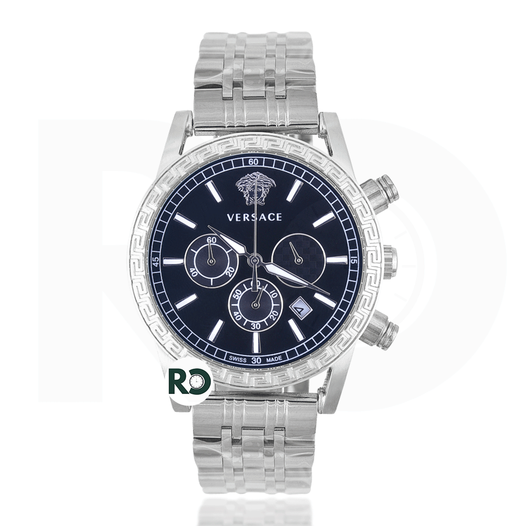 VRS Chronograph Silver Stainless steel - Chain