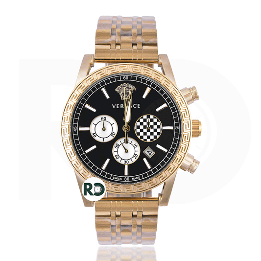 VRS Chronograph Yellow Gold Stainless Steel - Chain