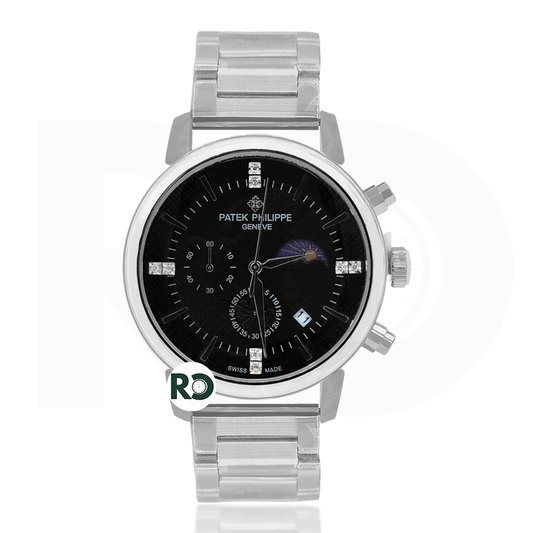 PTK Chronograph Silver Stainless steel - Chain