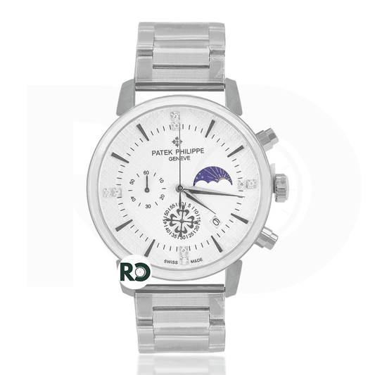PTK Chronograph Silver Stainless steel - Chain