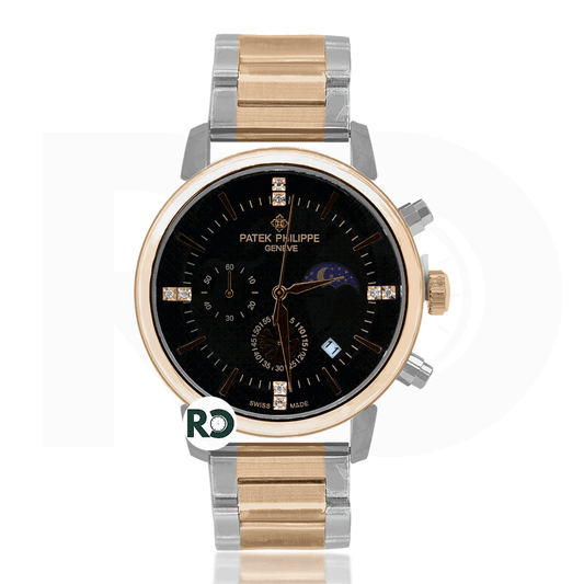 PTK Chronograph Dual Tone  Rose Gold- Chain
