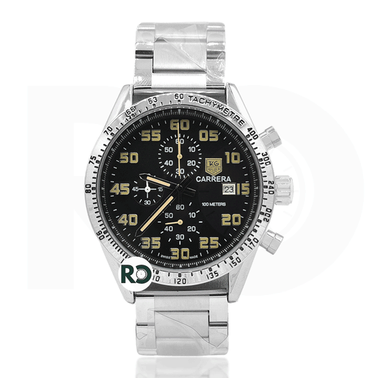 TAG Chronograph Silver Stainless steel - Chain