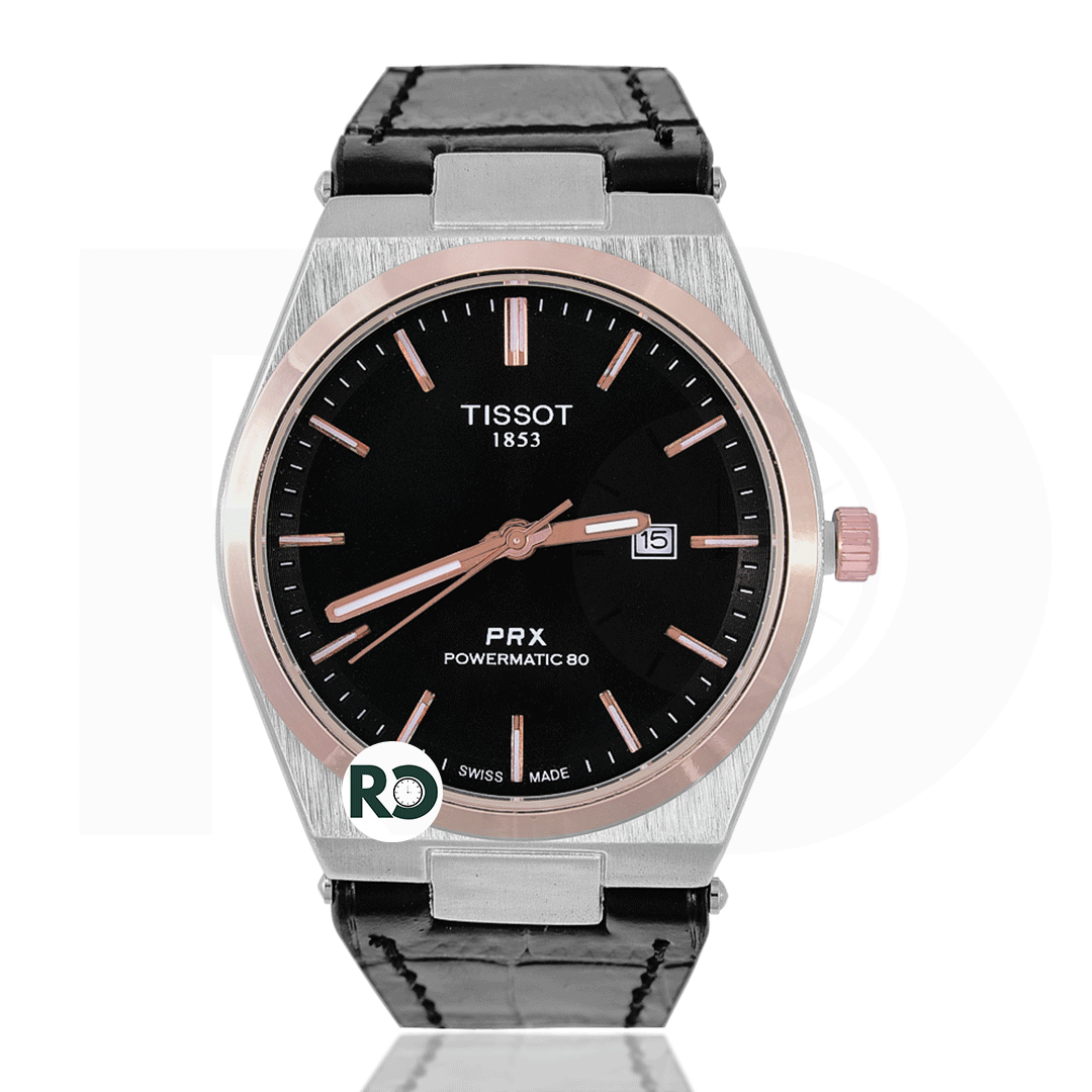 TST Quartz Silver- Leather Strap