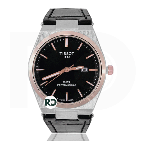 TST Quartz Silver- Leather Strap