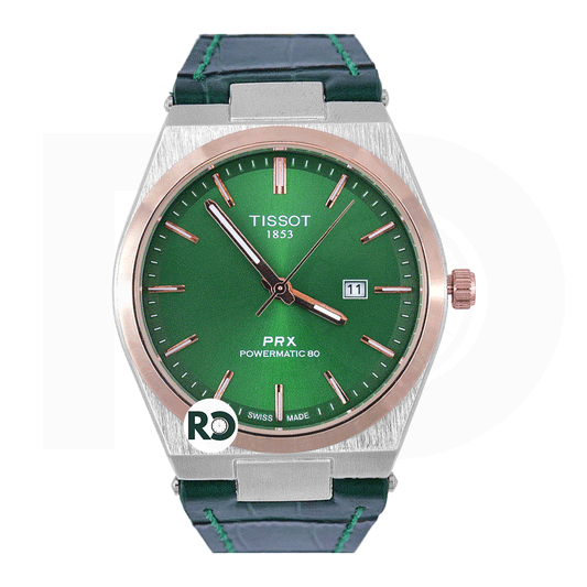 TST Quartz Silver- Leather Strap
