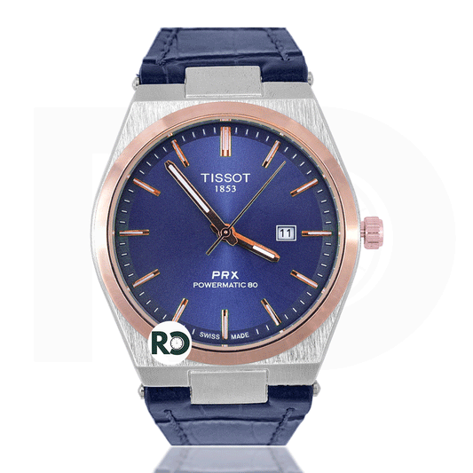 TST Quartz Silver- Leather Strap
