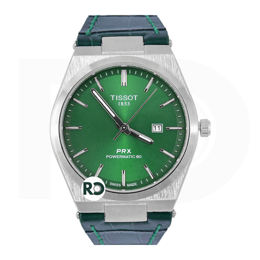 TST Quartz Silver- Leather Strap