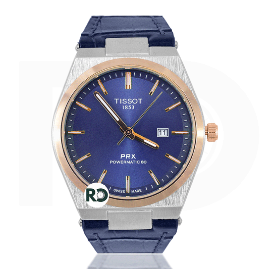 TST Quartz Silver- Leather Strap