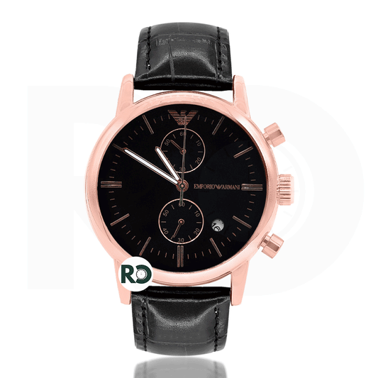 ARM Chronograph Rose Gold Case - Leather Strap