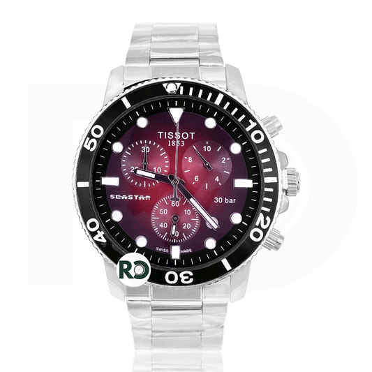 TST Chronograph Silver Stainless steel - Chain