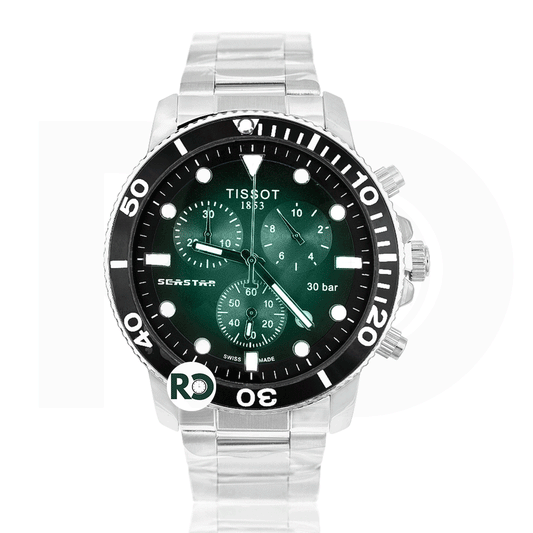 TST Chronograph Silver Stainless steel - Chain