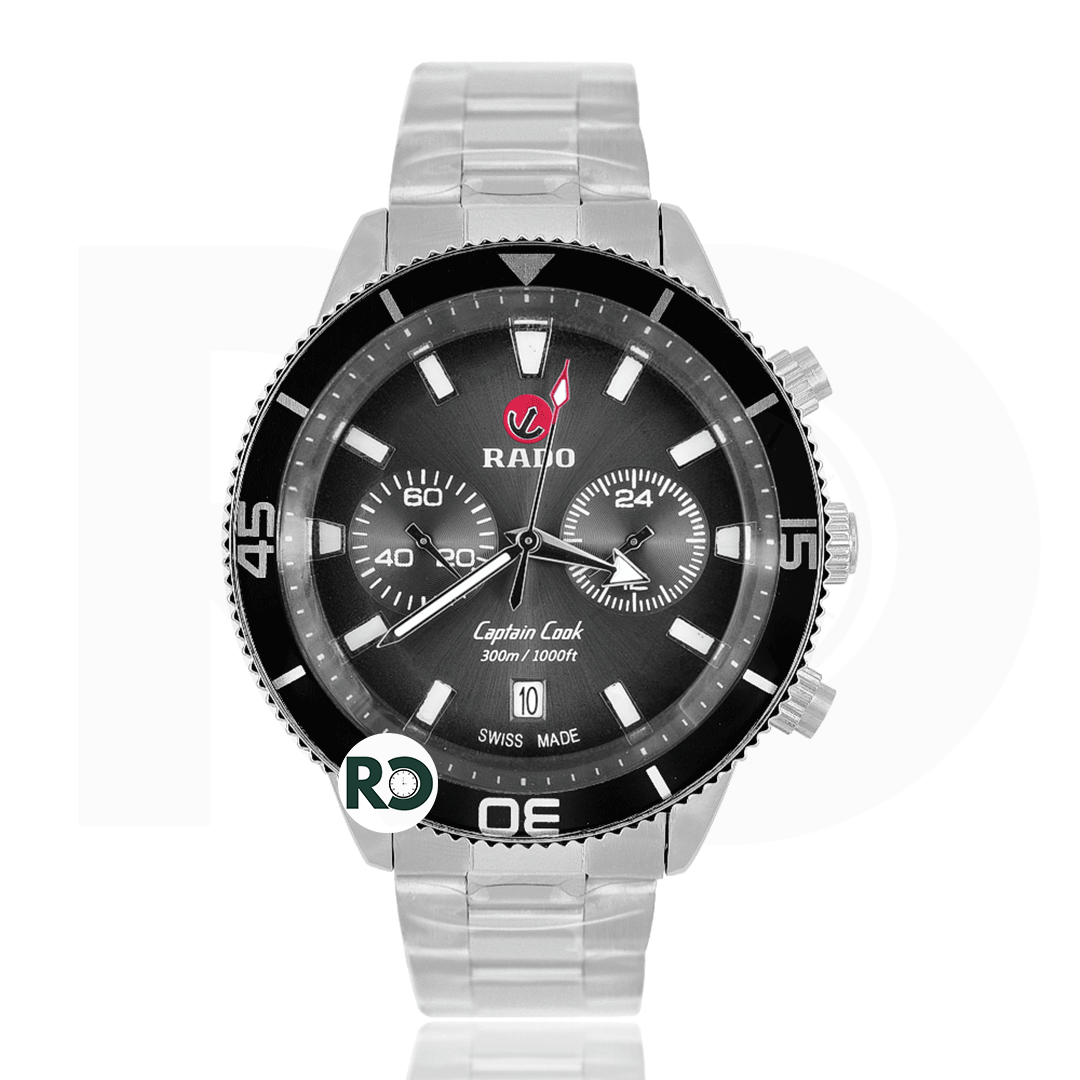 RDO Chronograph Silver Stainless steel - Chain