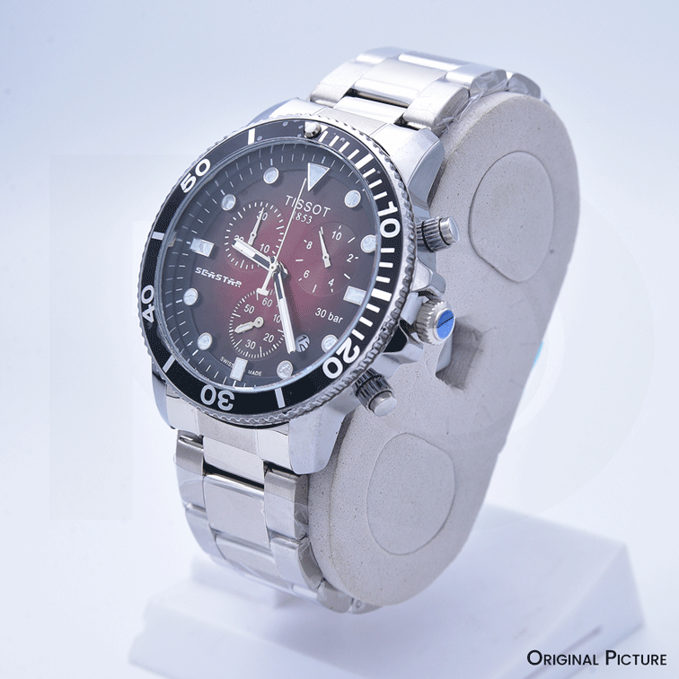 TST Chronograph Silver Stainless steel - Chain