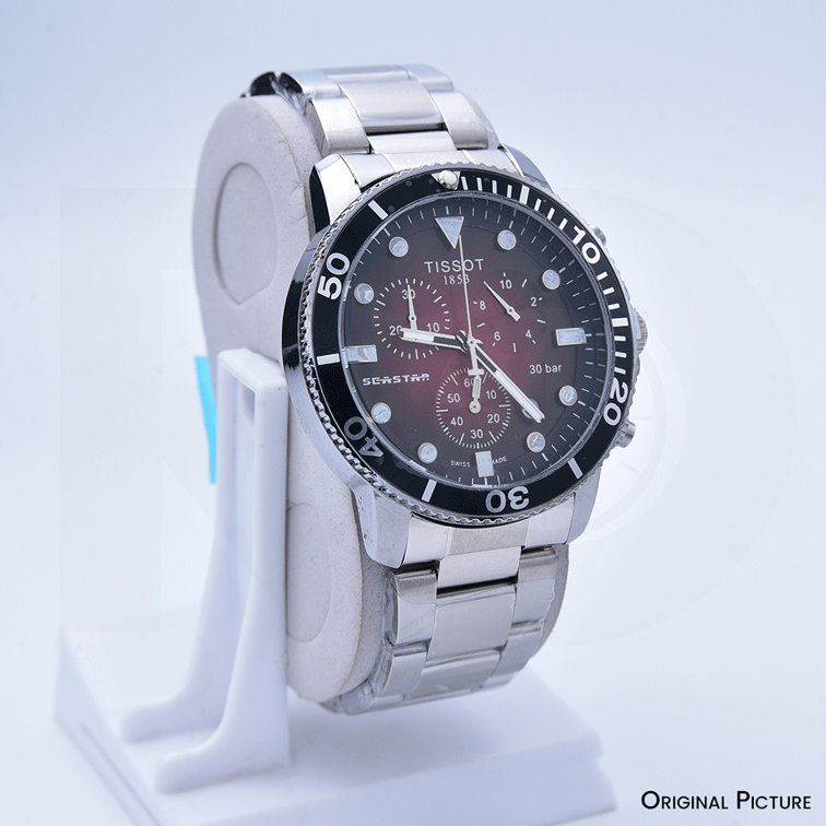 TST Chronograph Silver Stainless steel - Chain