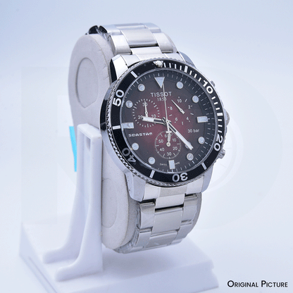TST Chronograph Silver Stainless steel - Chain
