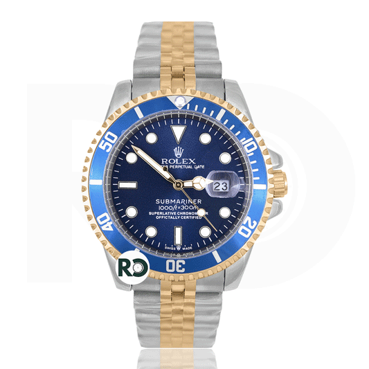 RLX Quartz Dual Tone Gold- Chain