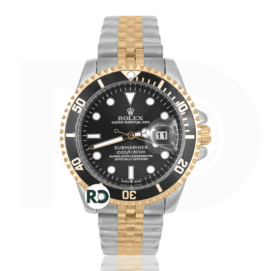 RLX Quartz Dual Tone Gold- Chain