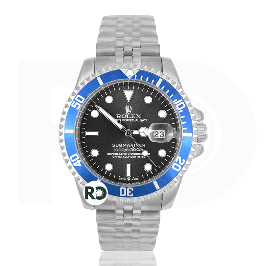 RLX Quartz Silver Stainless Steel- Chain