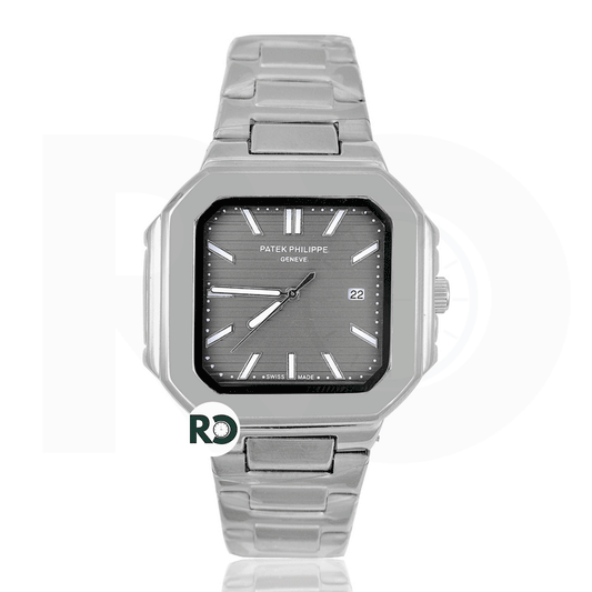 PTK Quartz Silver Stainless steel - Chain