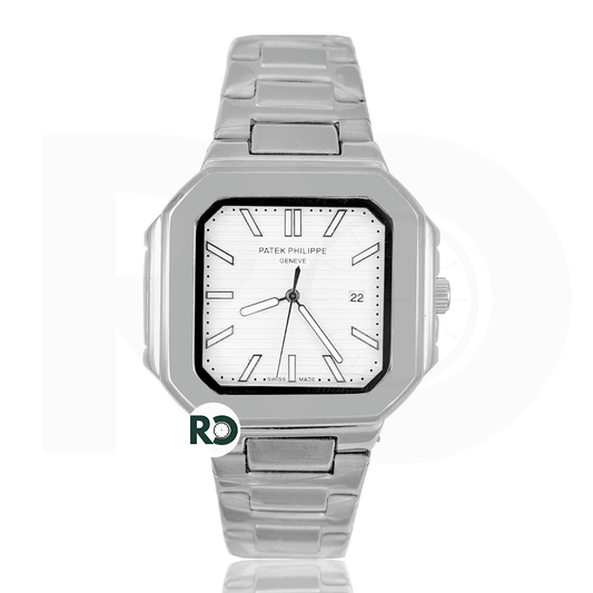 PTK Quartz Silver Stainless steel - Chain