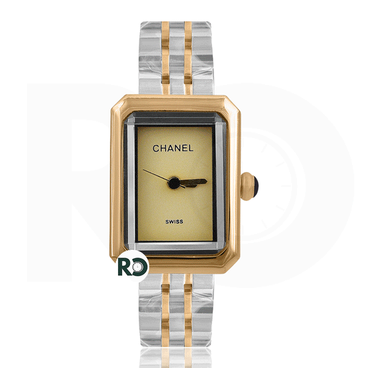 CHL Quartz Two Tone Yellow Gold- Ladies Chain