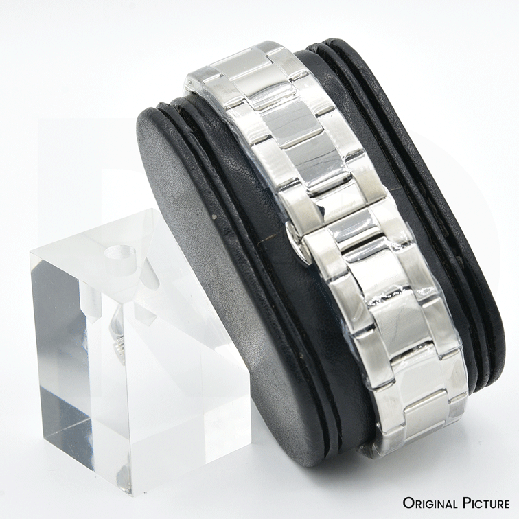RLX Quartz Silver Stainless Steel- Chain