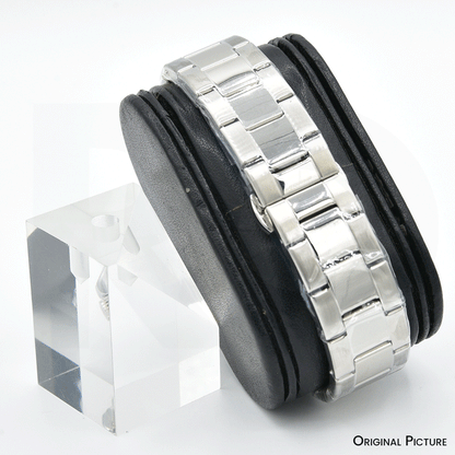 RLX Quartz Silver Stainless Steel- Chain