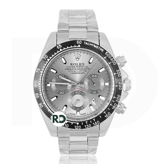 RLX Chronograph Silver Stainless steel - Chain