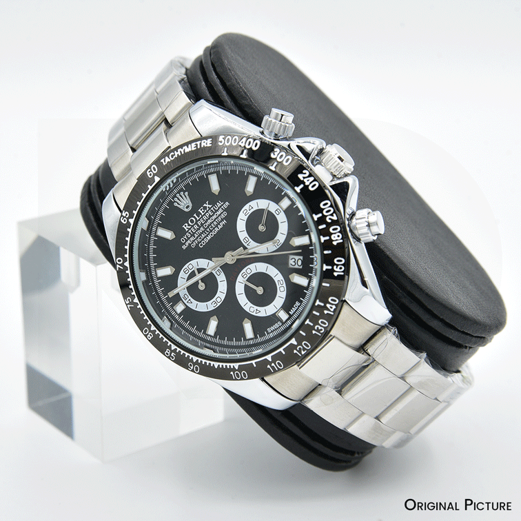 RLX Chronograph Silver Stainless steel - Chain