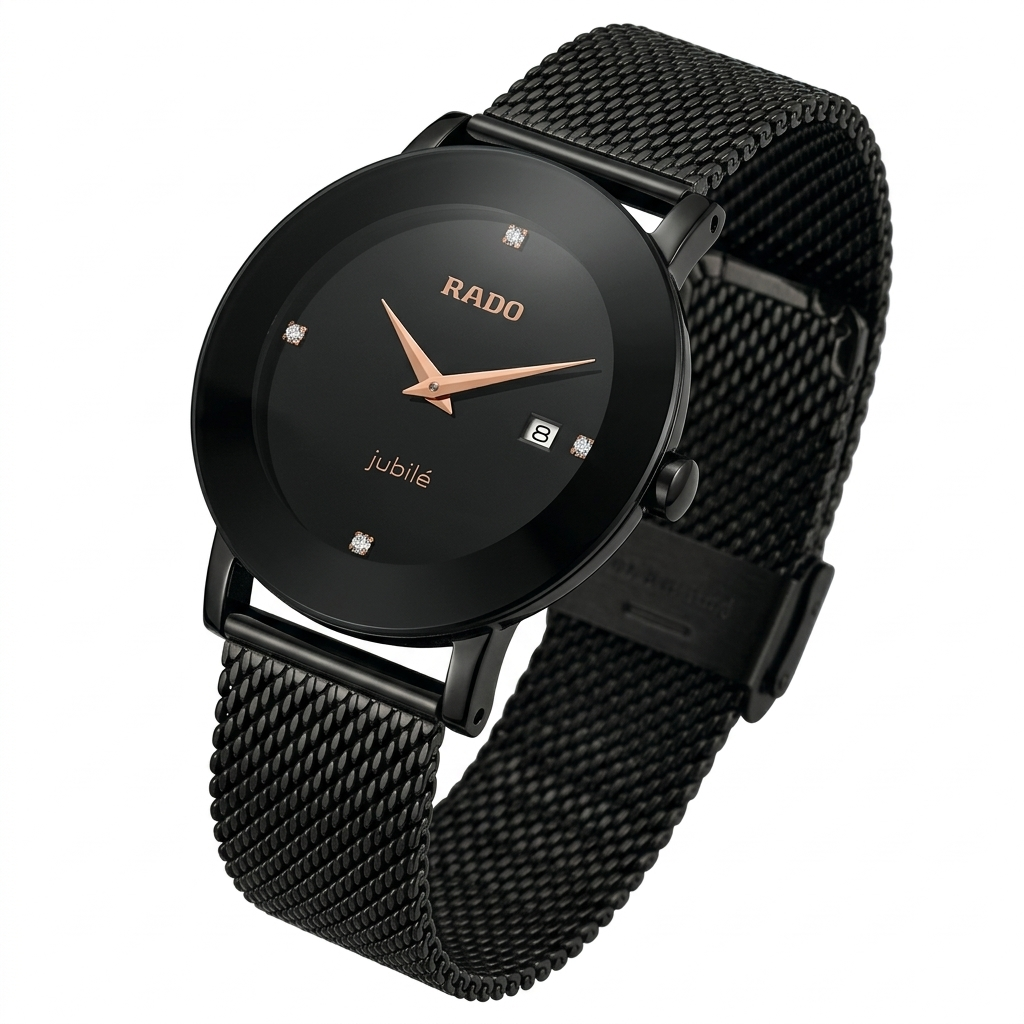 RDO Quartz All Black Mesh - Chain (Round)