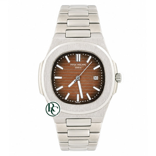 PTK Quartz Silver Stainless steel Brown Dial- Chain