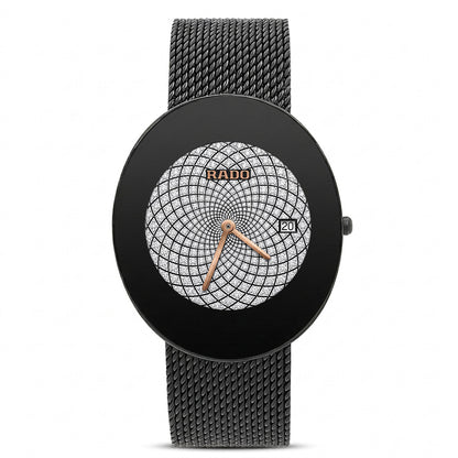 RDO Quartz All Black Mesh - Chain (Silver Stone)